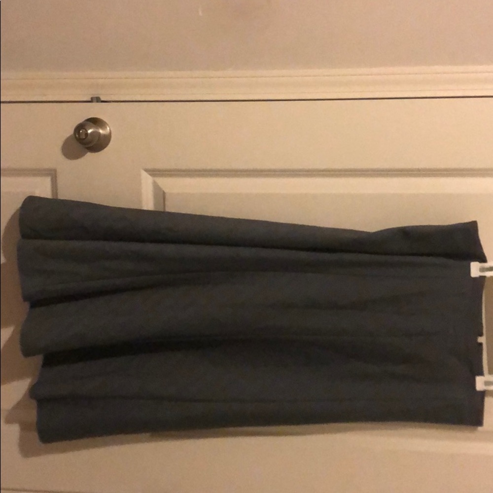 Charcoal skirt